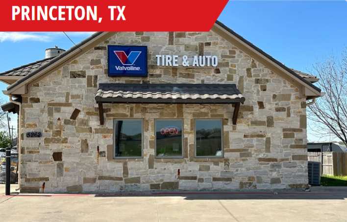 Valvoline Tire & Auto in Princeton, Texas.