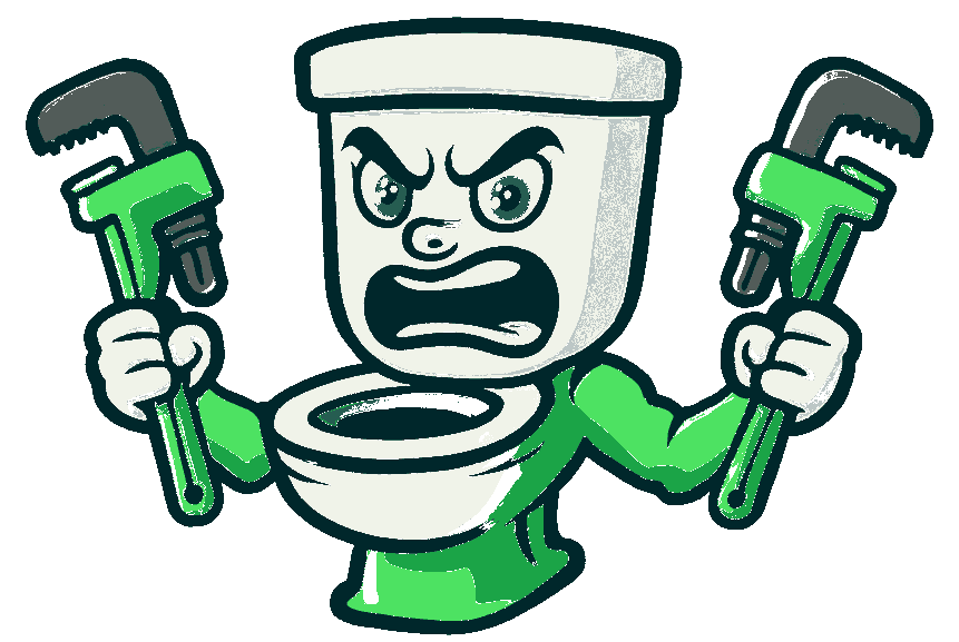 Mega Toilet Plumbing